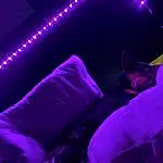 Purple, Light, Plant, Violet, Pink, Visual Effect Lighting, Couch, Magenta, Entertainment, Electric Blue, Event, Petal, Neon, Darkness, Room, Night, Pattern, Performance